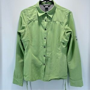 Outdoor Research Shirt Womens Size S Button‎ Up Long Sleeve UPF 50 Gorpcore